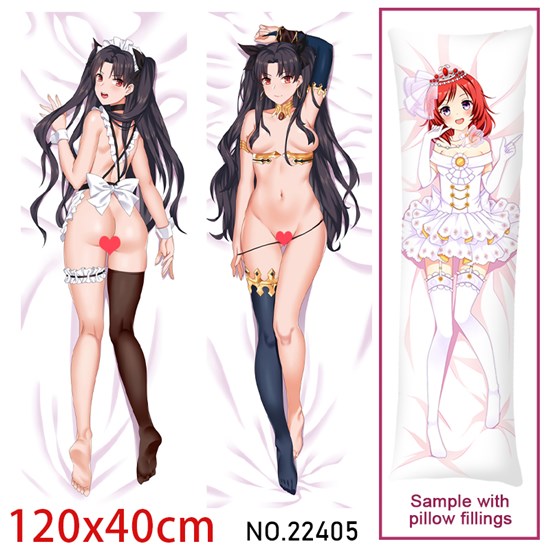 Anime Girl Tohsaka Rin Dakimakura Hugging Body Pillow Case Cover