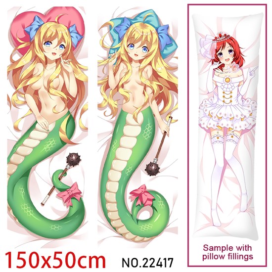 Anime Girl Jashin Chan Dakimakura Hugging Body Pillow Case Cover