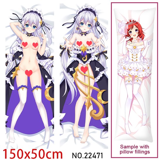 Anime Girl Theresa Apocalypse Dakimakura Hugging Body Pillow Case Cover