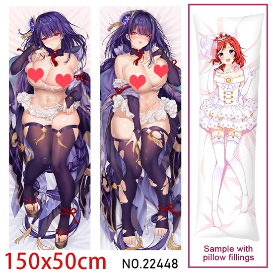 Anime Girl Beelzebul Dakimakura Hugging Body Pillow Case Cover