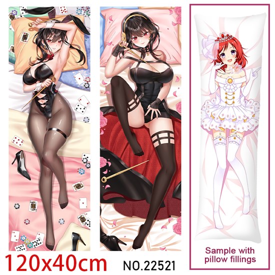 Anime Girl Yor Forger Dakimakura Hugging Body Pillow Case Cover