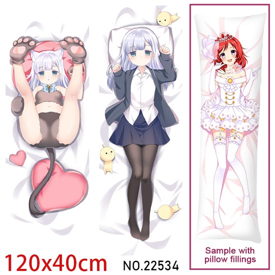 Anime Girl Aharen Reina Dakimakura Hugging Body Pillow Case Cover