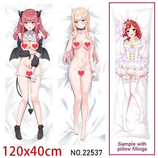 Anime Girl Kitagawa Marin Dakimakura Hugging Body Pillow Case Cover