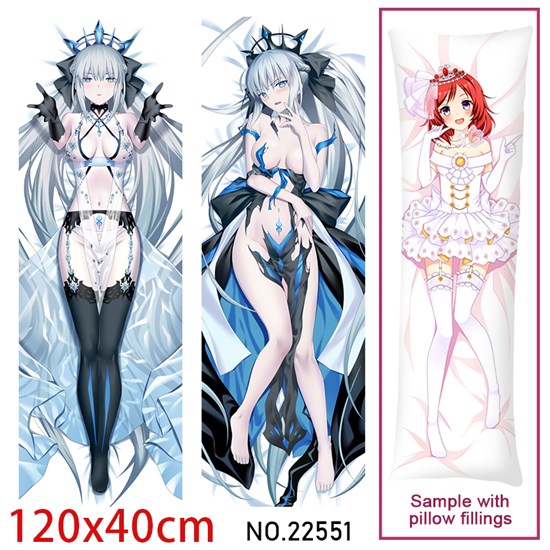 Anime Girl Saber Dakimakura Hugging Body Pillow Case Cover