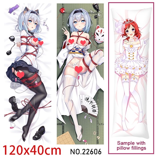 Anime Girl Sora Ginko Dakimakura Hugging Body Pillow Case Cover