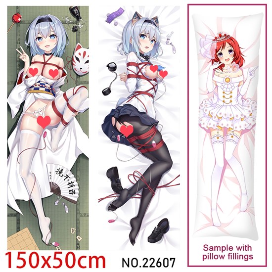 Anime Girl Sora Ginko Dakimakura Hugging Body Pillow Case Cover