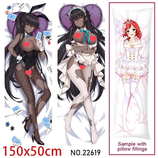 Anime Girl Kakudade Karinn Dakimakura Hugging Body Pillow Case Cover
