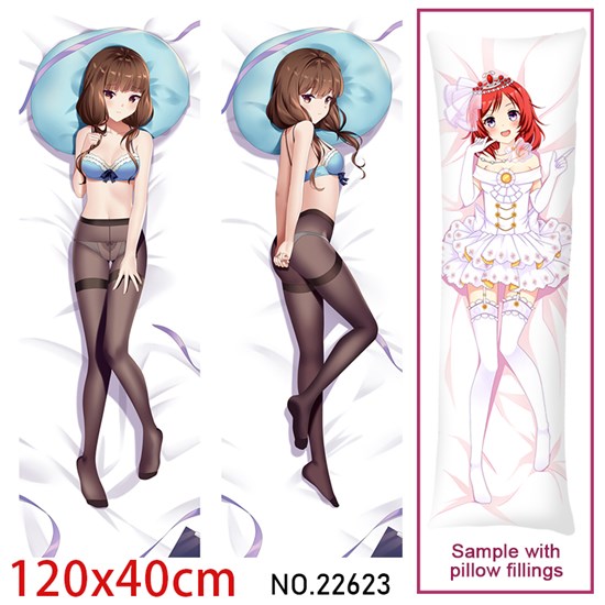 Anime Girl Iino Miko Dakimakura Hugging Body Pillow Case Cover