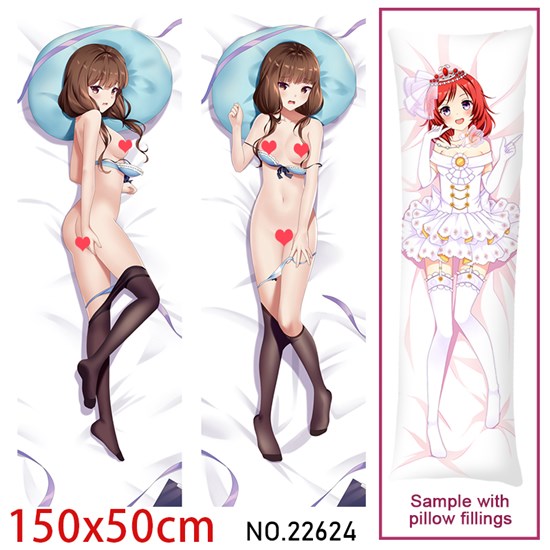 Anime Girl Iino Miko Dakimakura Hugging Body Pillow Case Cover