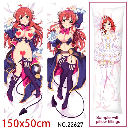 Anime Girl Yuko Yoshida Dakimakura Hugging Body Pillow Case Cover