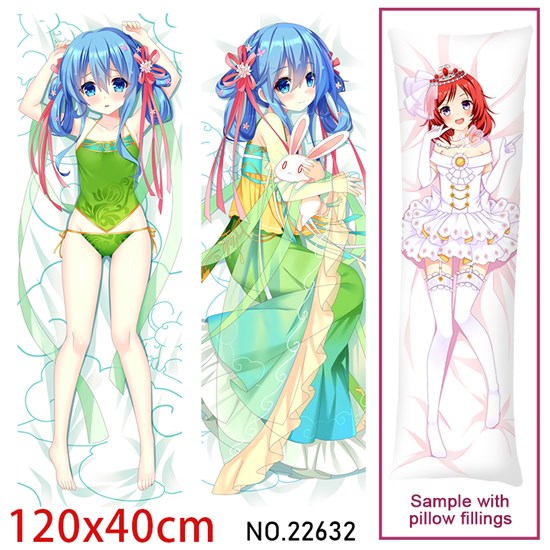 Anime Girl Yoshino Dakimakura Hugging Body Pillow Case Cover
