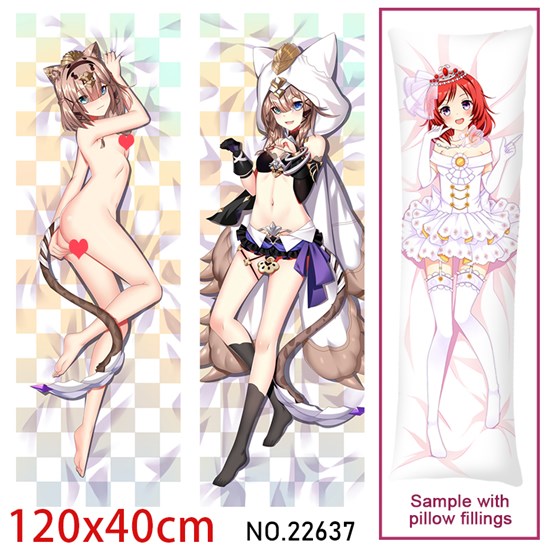 Anime Girl Pardofelis Dakimakura Hugging Body Pillow Case Cover