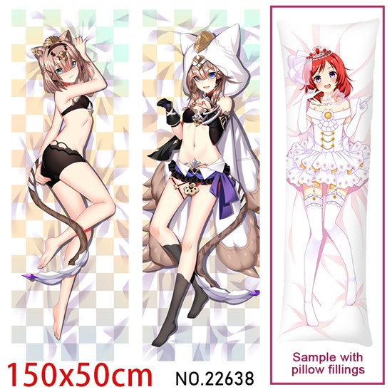 Anime Girl Pardofelis Dakimakura Hugging Body Pillow Case Cover