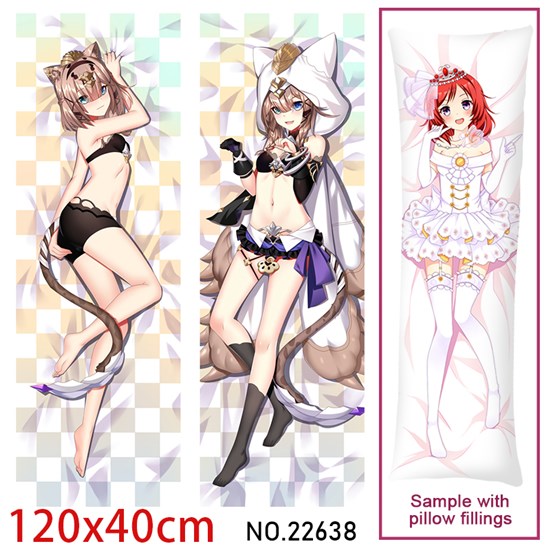 Anime Girl Pardofelis Dakimakura Hugging Body Pillow Case Cover
