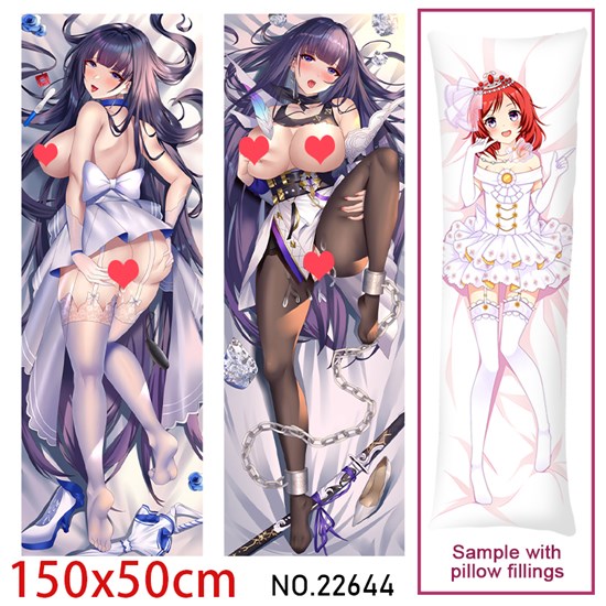 Anime Girl Raiden Mei Dakimakura Hugging Body Pillow Case Cover