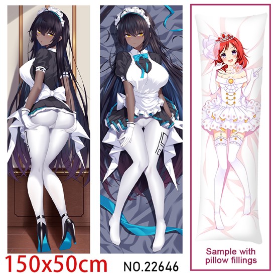 Anime Girl Kakudade Karinn Dakimakura Hugging Body Pillow Case Cover