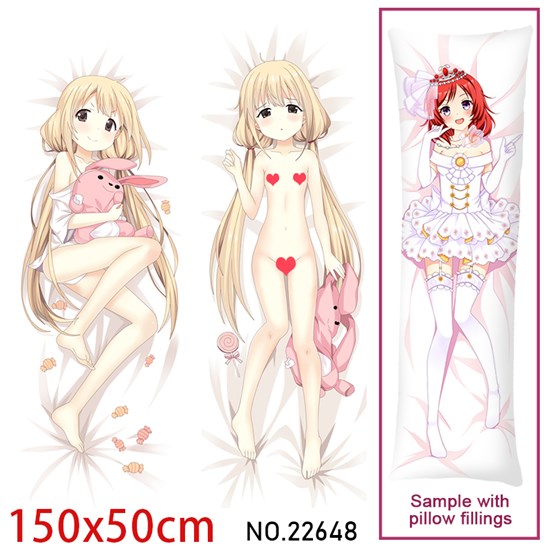 Anime Girl Futaba Anzu Dakimakura Hugging Body Pillow Case Cover