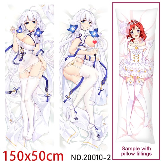 Anime Girl HMS Illustrious Dakimakura Hugging Body Pillow Case Cover