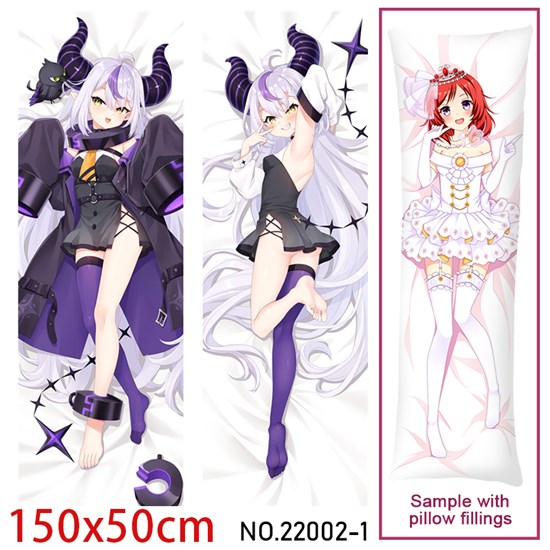 Anime Girl Laplus Dakimakura Hugging Body Pillow Case Cover