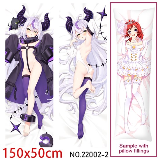 Anime Girl Laplus Dakimakura Hugging Body Pillow Case Cover