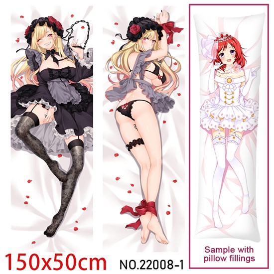 Anime Girl Kitagawa Marin Dakimakura Hugging Body Pillow Case Cover