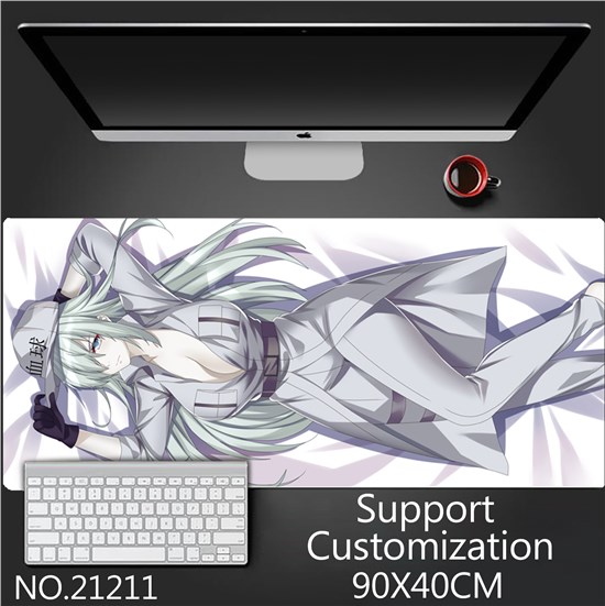 Anime Girl White blood cell 1196 Extended Gaming Mouse Pad Large Keyboard Mouse Mat Desk Pad