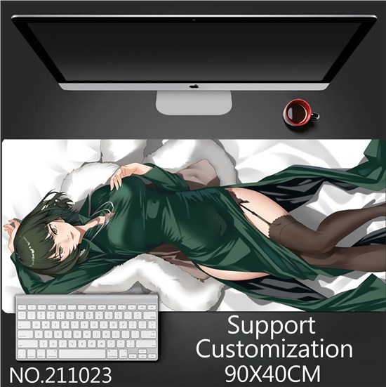Anime Girl Tatsumaki Extended Gaming Mouse Pad Large Keyboard Mouse Mat Desk Pad