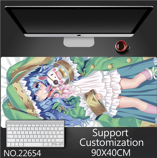 Anime Girl Yoshino Extended Gaming Mouse Pad Large Keyboard Mouse Mat Desk Pad