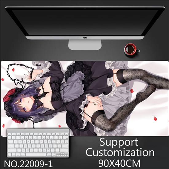 Anime Girl Kitagawa Marin Extended Gaming Mouse Pad Large Keyboard Mouse Mat Desk Pad