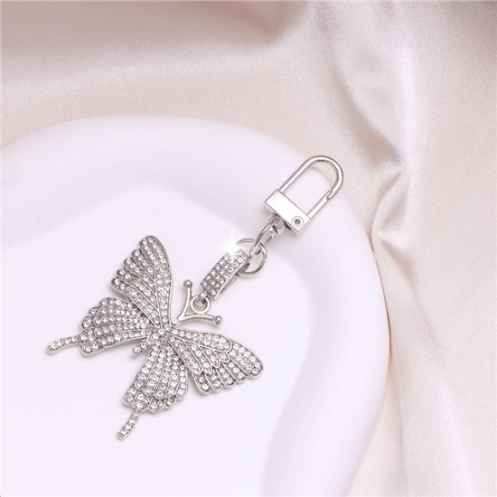 Butterfly Alloy Keychain