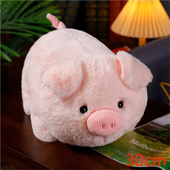 Cute Pink Pig Stuffed Animal Plush Toy Lovely Cartoon Soft Plush Doll