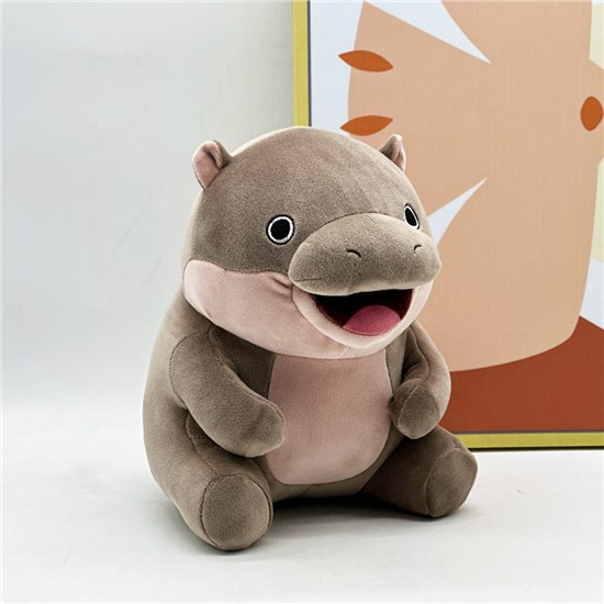 Cute Hippo Plush Doll Soft Toy