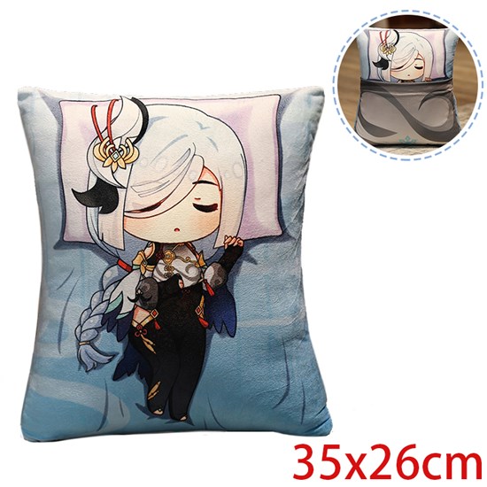 Anime Shenhe Plush Pillow Soft Plush Toy Cushion Pillow