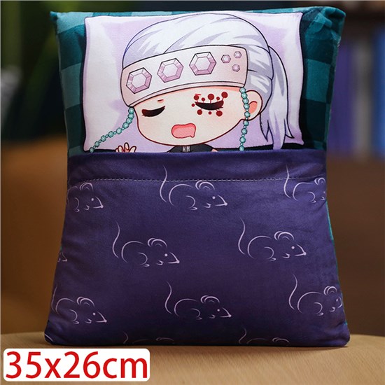 Anime Uzui Tengen Plush Pillow Soft Plush Toy Cushion Pillow