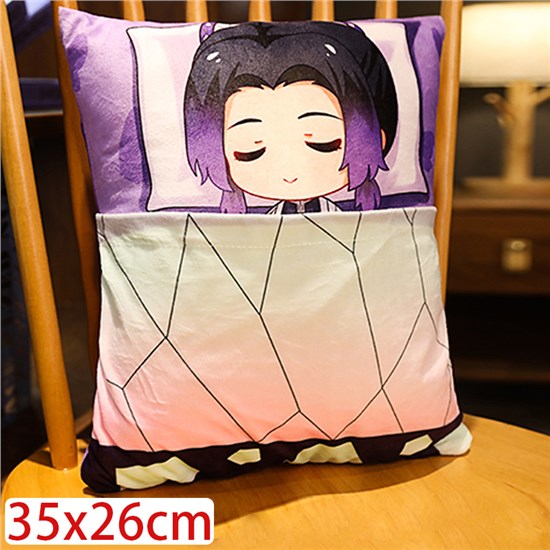 Anime Kochou Shinobu Plush Pillow Soft Plush Toy Cushion Pillow