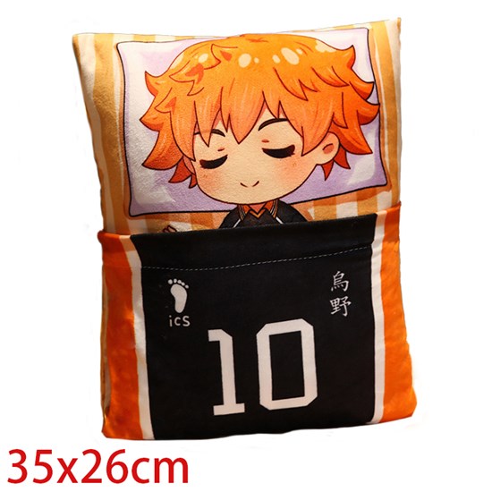 Anime Shoyo Hinata Plush Pillow Soft Plush Toy Cushion Pillow