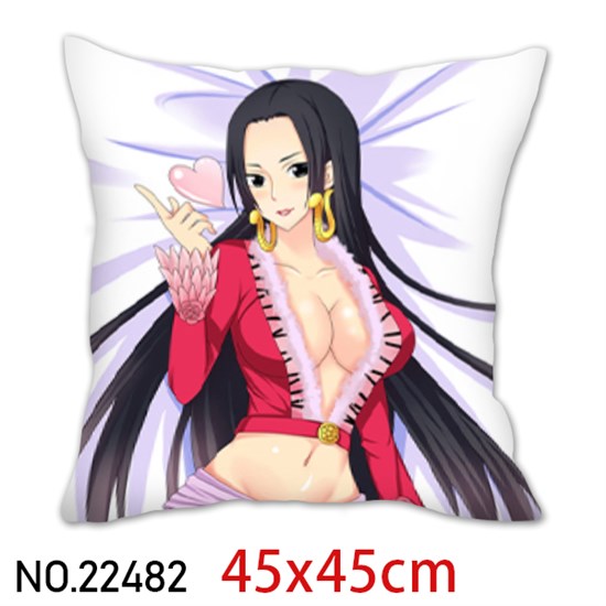 Japan Anime Girl Boa·Hancock Pillowcase Cushion Cover