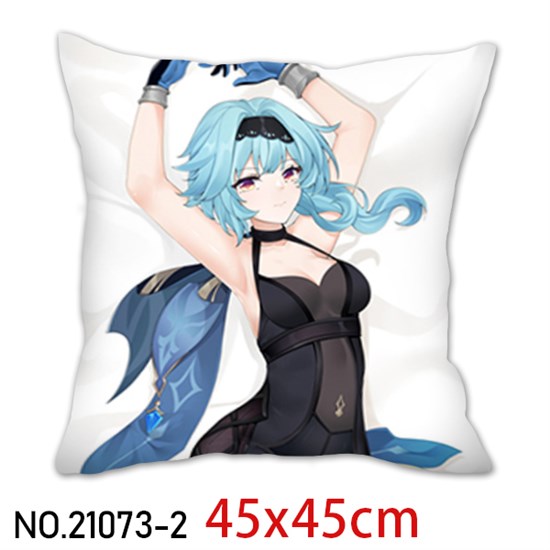 Japan Anime Girl Eula Pillowcase Cushion Cover