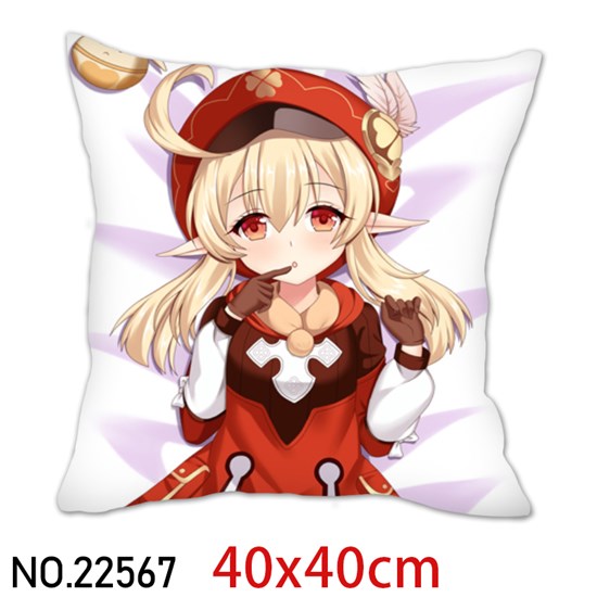 Japan Anime Girl Klee Pillowcase Cushion Cover