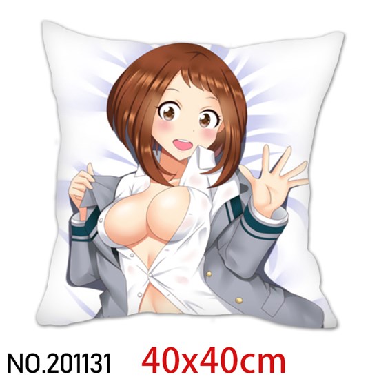 Japan Anime OCHACO URARAKA Pillowcase Cushion Cover