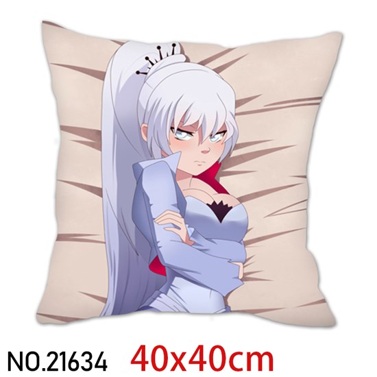 Japan Anime Girl Weiss Schnee Pillowcase Cushion Cover