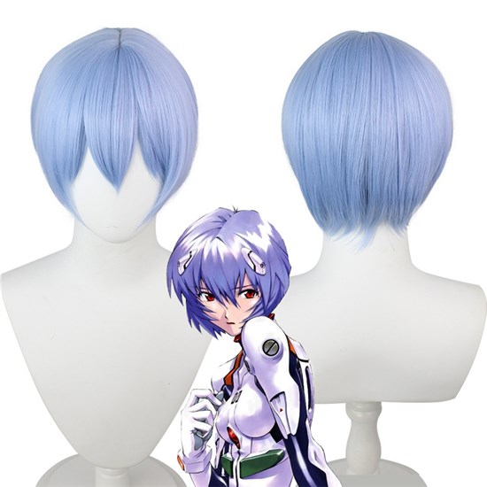 Anime Ayanami Rei Wig Cosplay