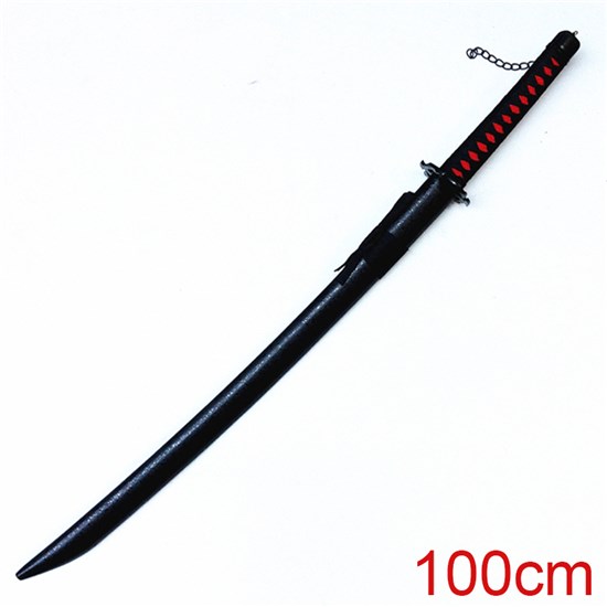 Japanese Anime Kurosaki Ichigo Blade Demon Slayer Wooden Sword Cosplay