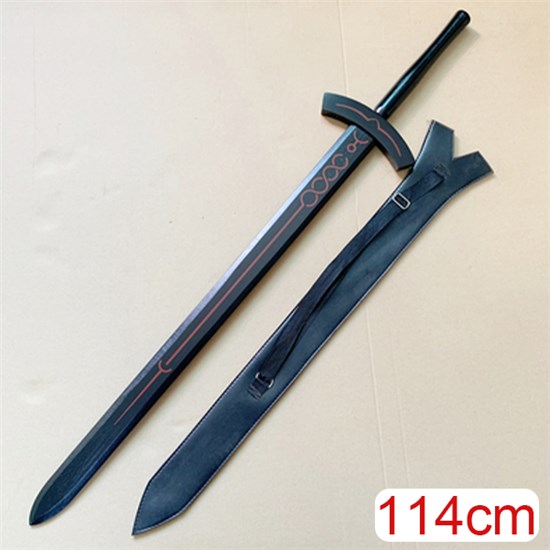 Japanese Anime Saber Blade Demon Slayer Wooden Sword Cosplay