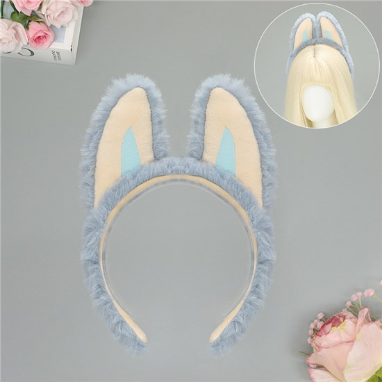 Cute Plush Animal Ears Hair Clip La bu bu Hair Hoop Animal Ears Headband Animation Cosplay