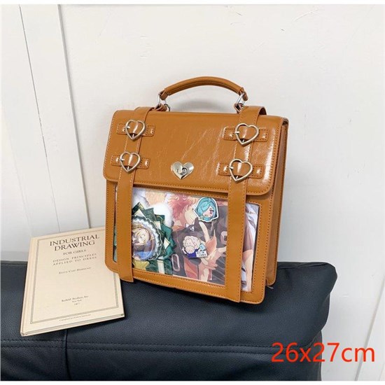 Anime jk Uniform Bag PU Backpack