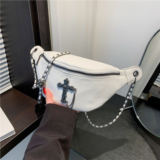 Punk Gothic style PU Shoulder Bag