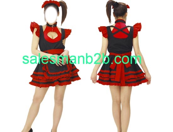 Lolita Red Costume Cosplay