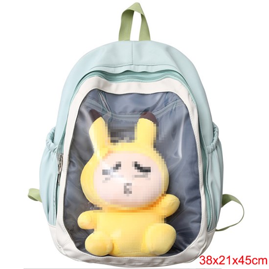 Lolita Itabag Clear Window Backpack Kawaii Anime Bag