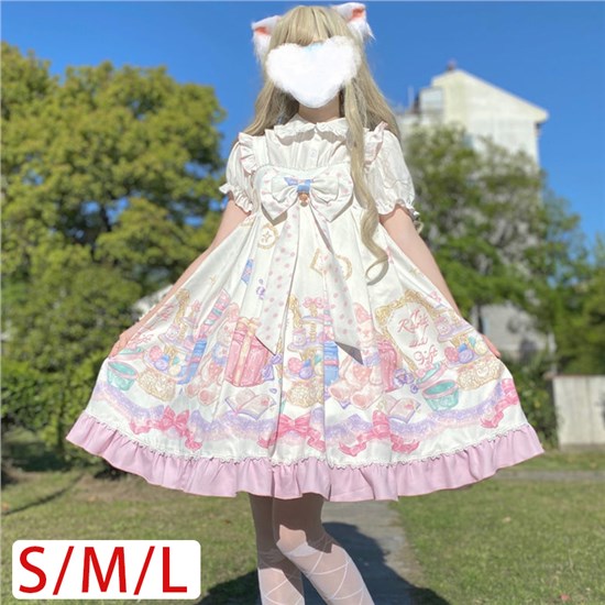 Japan Anime Cosplay Costume Lolita Sleeveless JSK Princess Dress